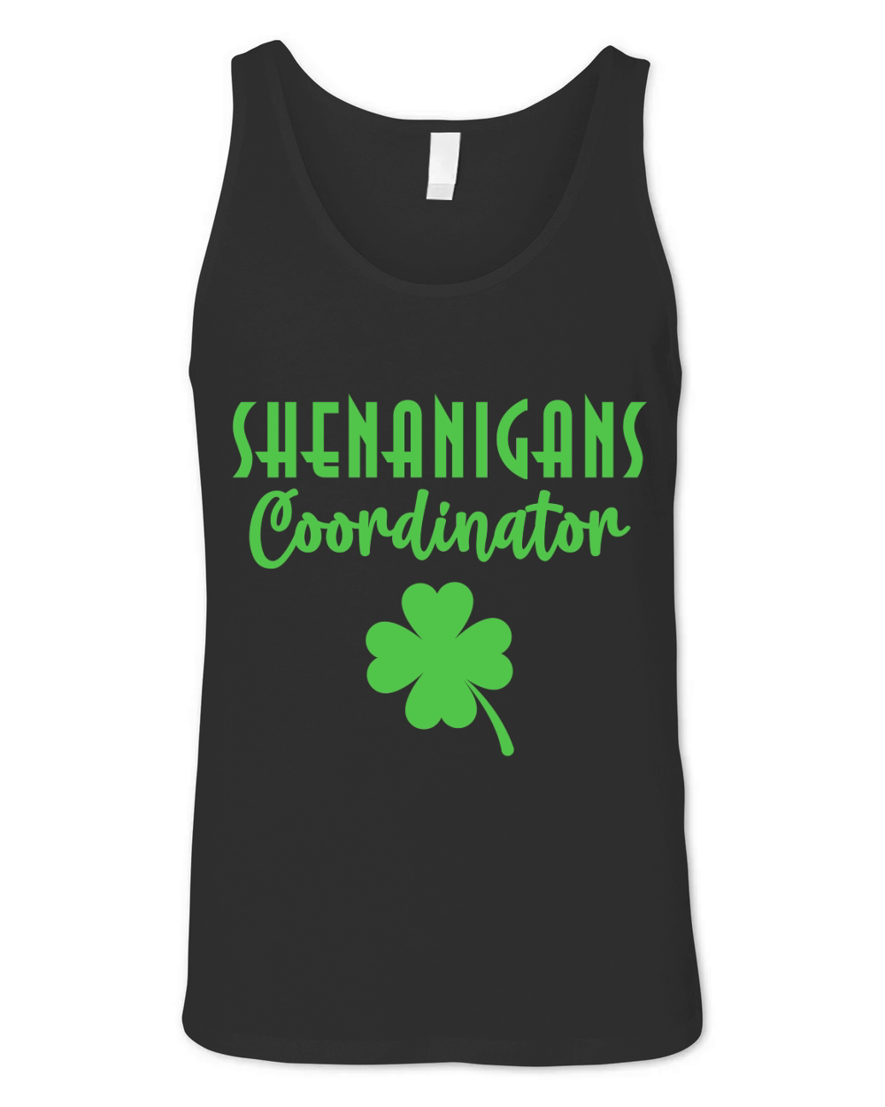 Shenanigans Coordinator Funny Teacher St Patricks Day Unisex Jersey Tank