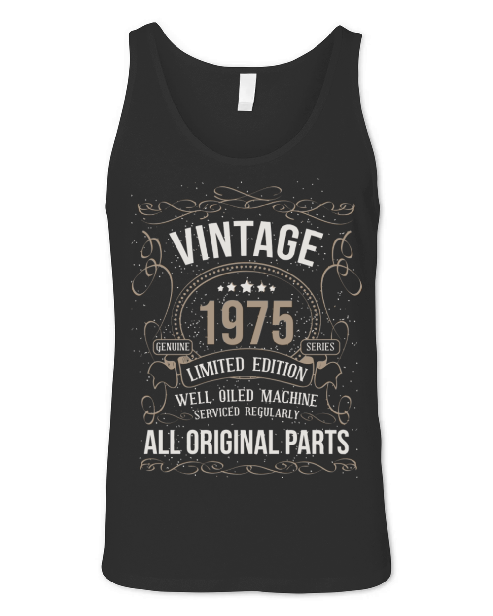 Vintage 1975 45Th Birthday All Original Parts Gift Unisex Jersey Tank