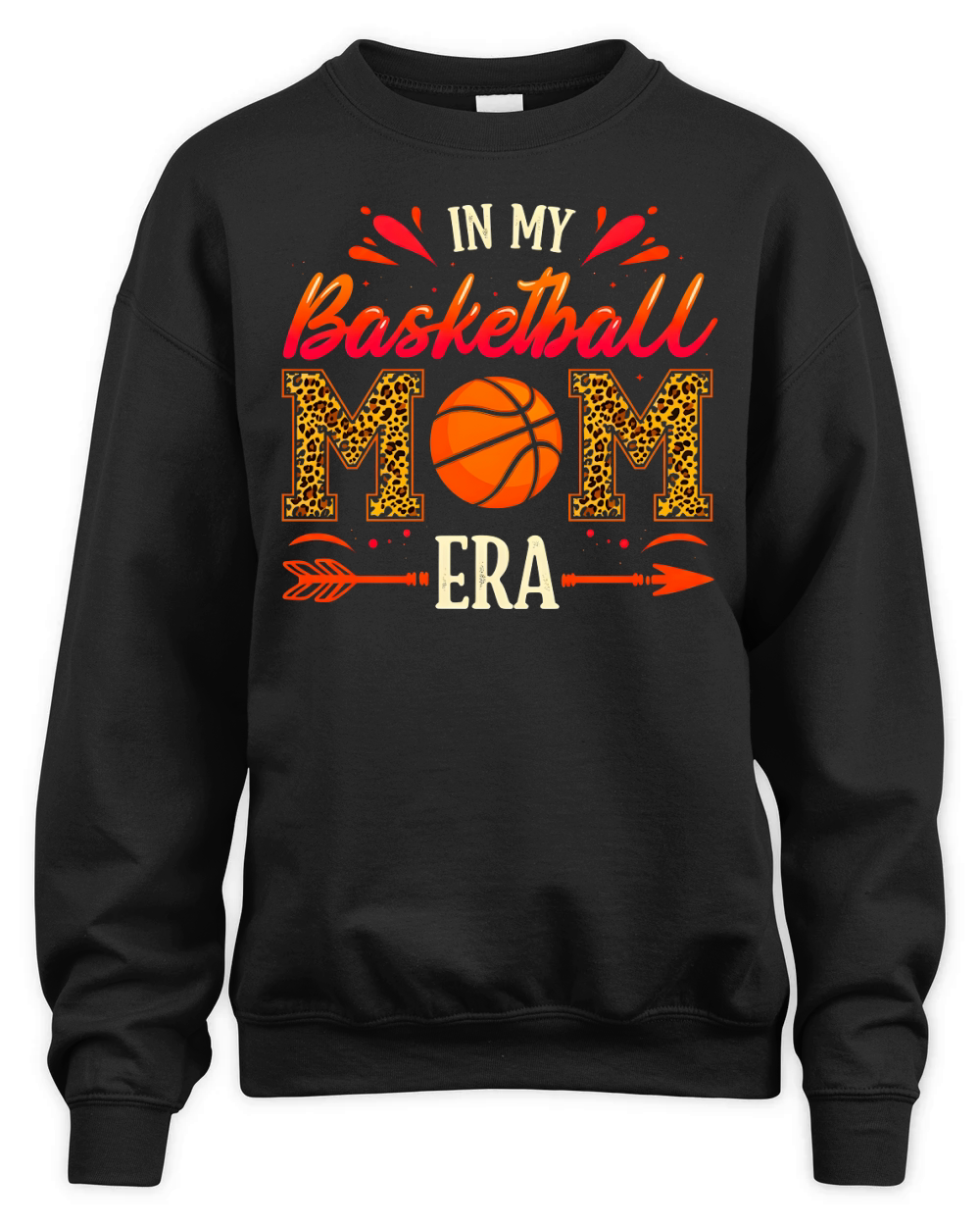 In My Basketball Mom Era 1.01 Unisex Premium Crewneck Sweatshirt