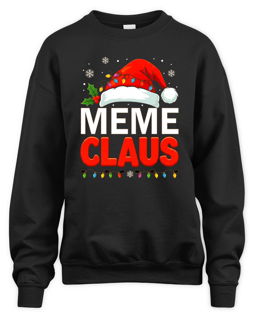 Meme claus Unisex Premium Crewneck Sweatshirt