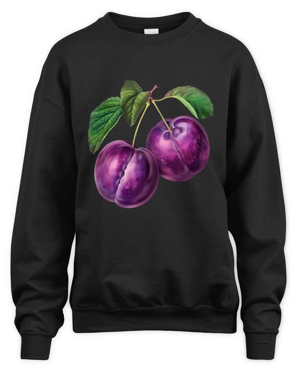 Plums Natures Perfect Snack Vintage Unisex Premium Crewneck Sweatshirt