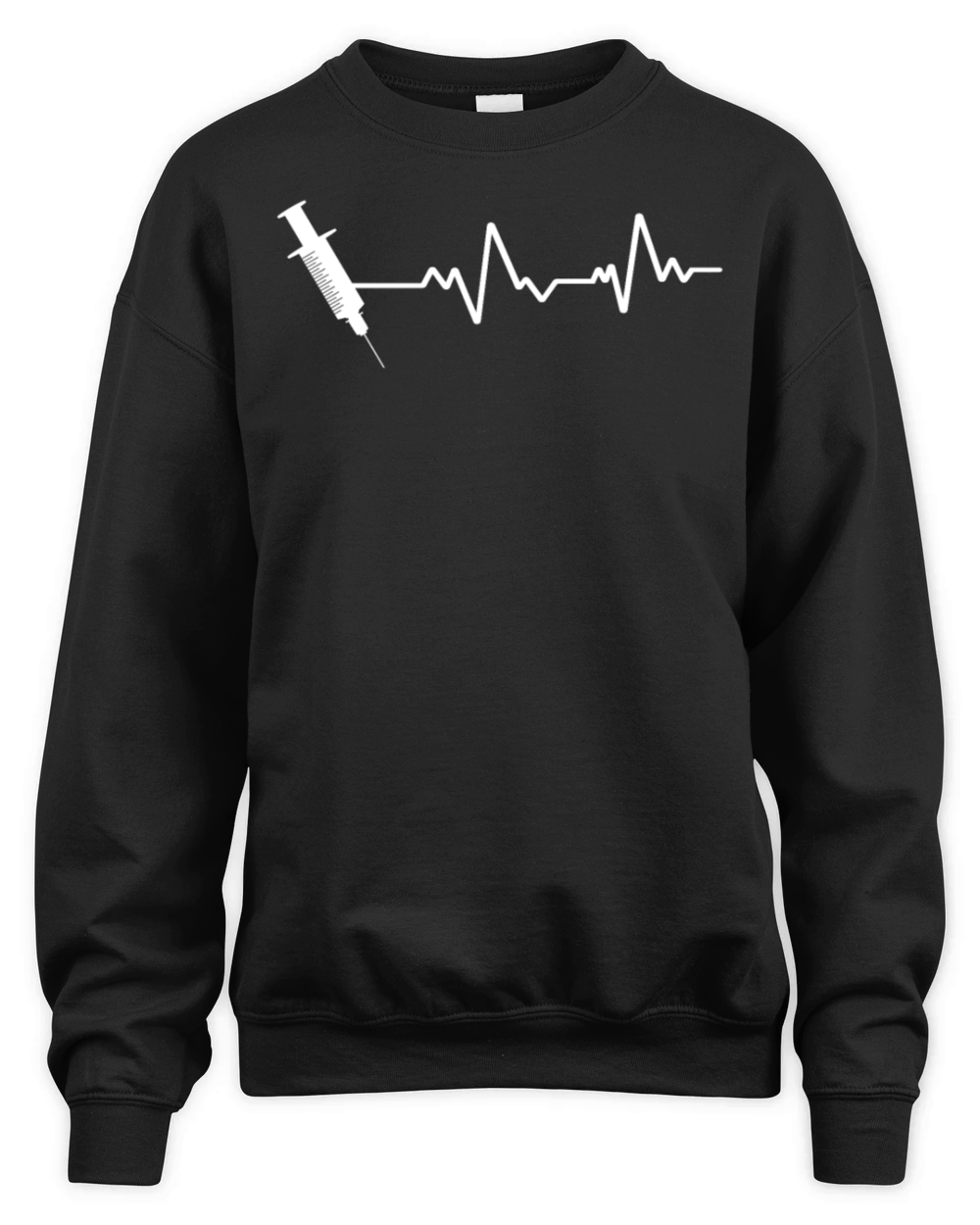 Syringe Doctor Doctor Needles Unisex Premium Crewneck Sweatshirt