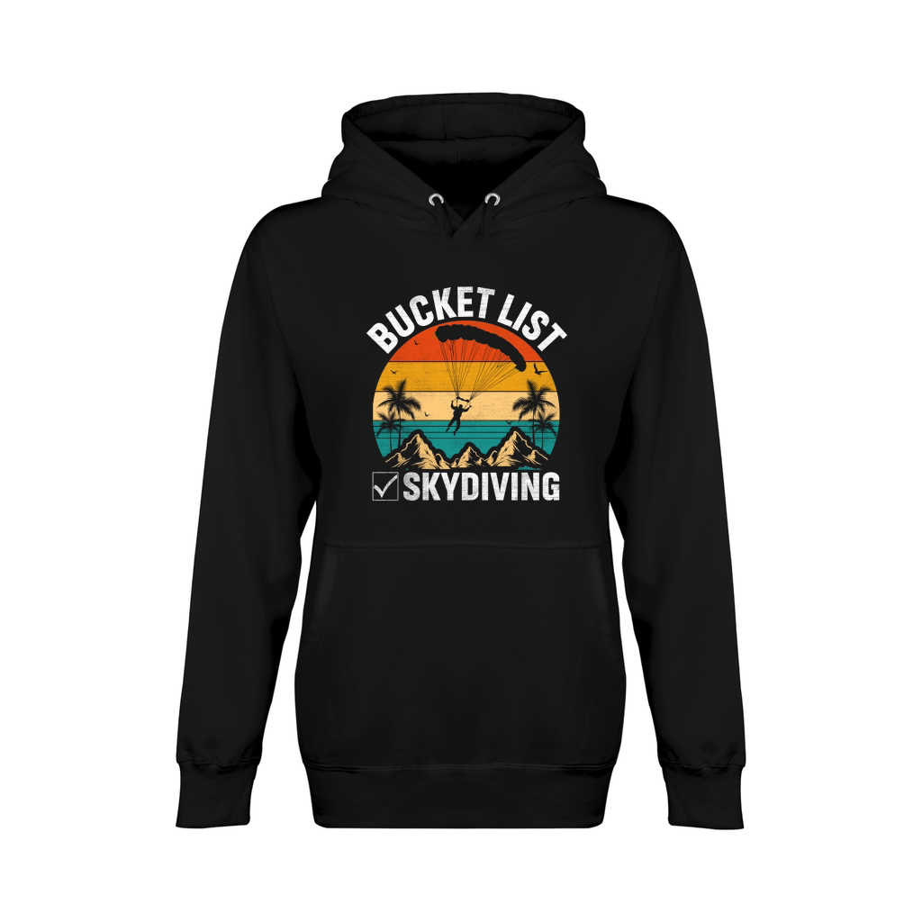 Bucket list skydiving 10 Unisex Premium Pullover Hoodie