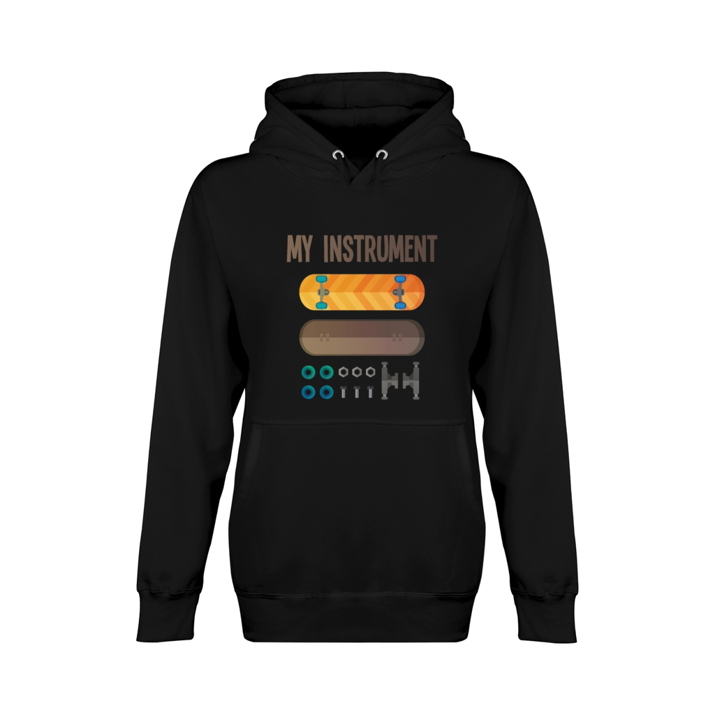 My Instrument Fingerboard Skateboard Unisex Premium Pullover Hoodie