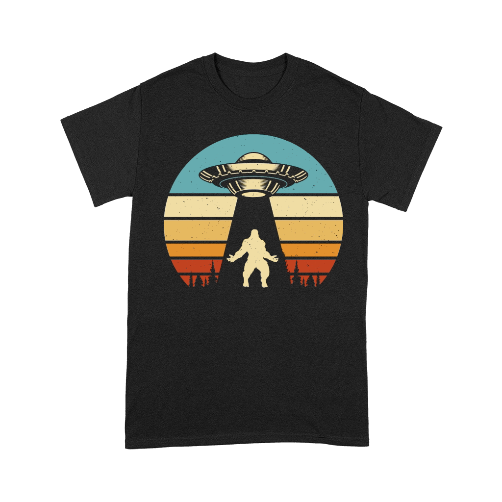 Vintage UFO Alien  Bigfoot 2 Unisex T-Shirt