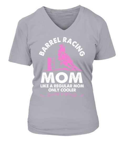 Horse Riding Rodeo Barrel Racing Mom For Women V-neck T-Shirt Woman