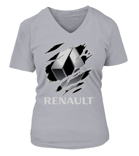 LIMITTED EDITION RENAULT V-neck T-Shirt Woman