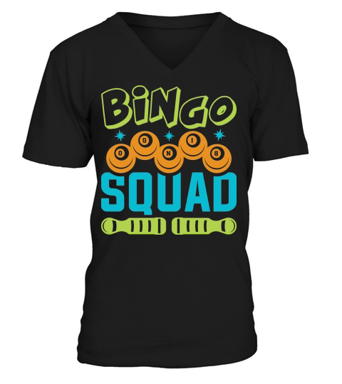 Bingo Squad 01 V-Neck T-shirt