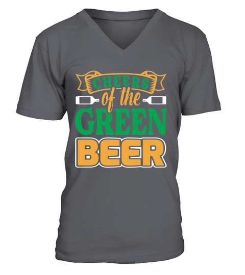 Cheers of the Green Beer V-Neck T-shirt