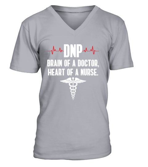 DNP Doctor of Nursing Practice progress RN Nurse V-Neck T-shirt