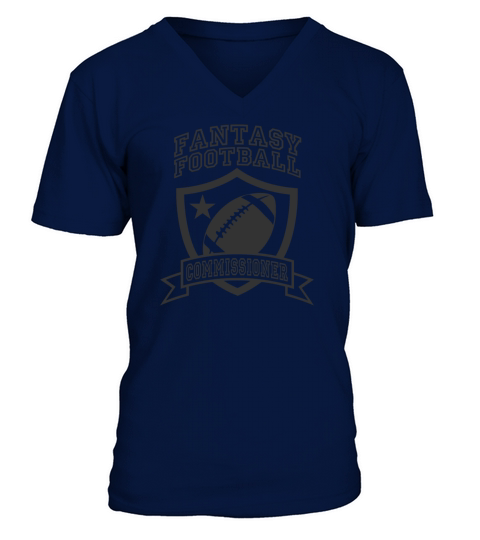 fantasy football commissioner V-Neck T-shirt