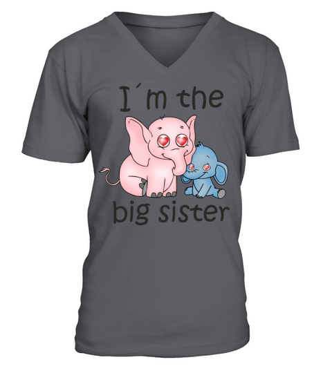 Im the Big Sister B V-Neck T-shirt