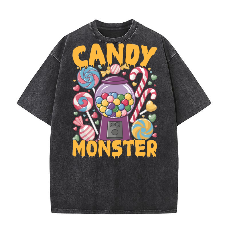 308. candy monster Washed T-Shirt