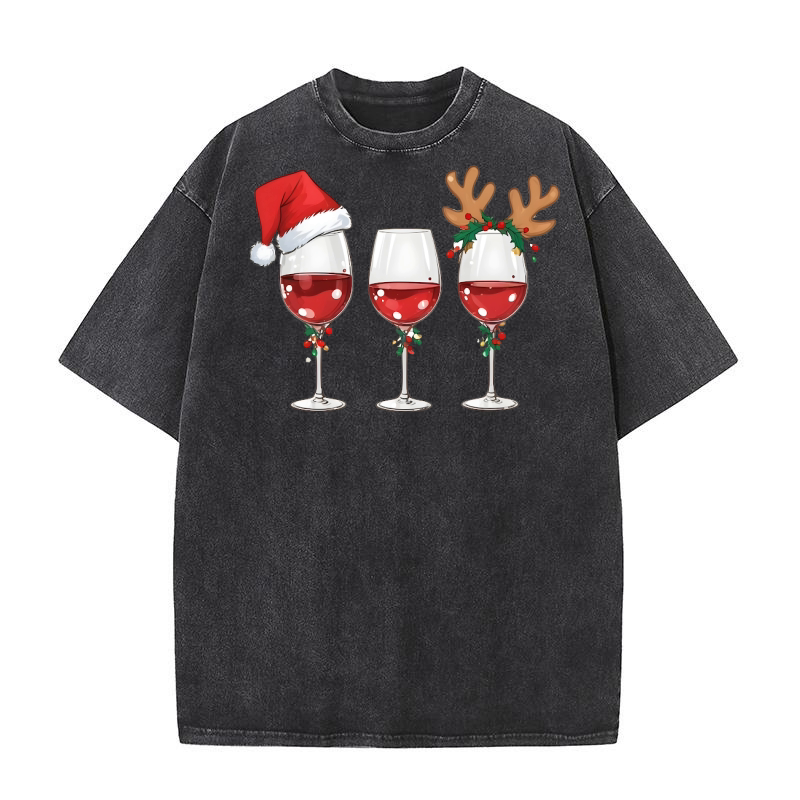 Goblet Christmas 2 Washed T-Shirt