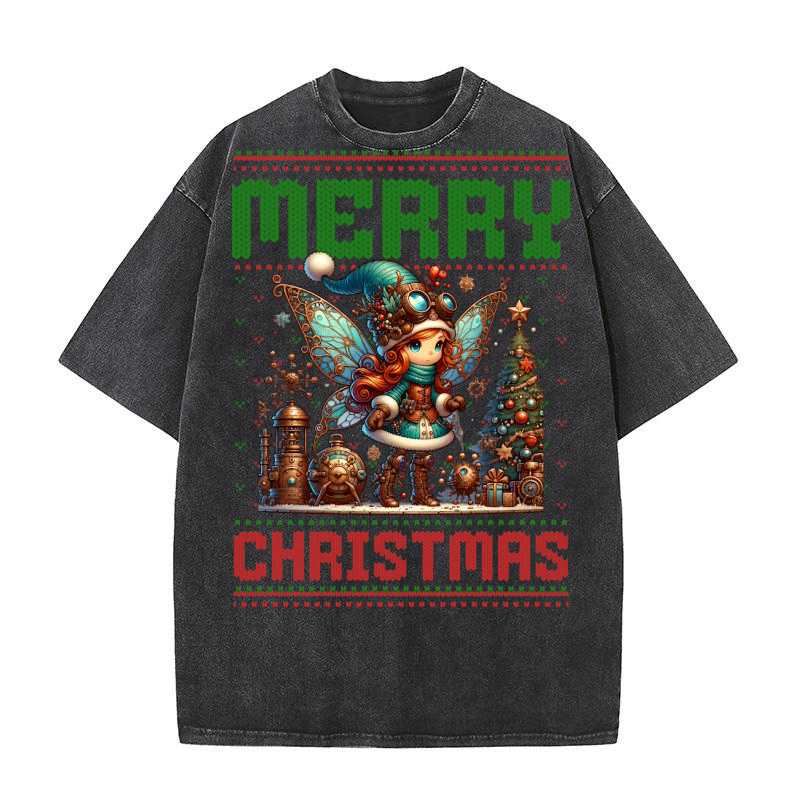 Merry christmas 59 06 Washed T-Shirt