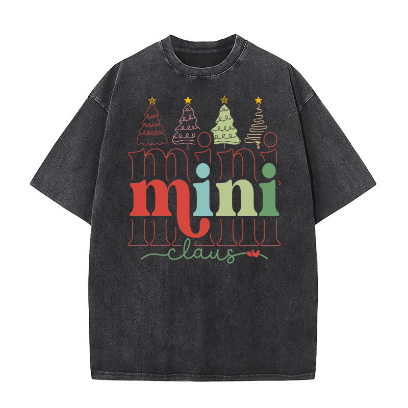 Mini Claus 16 Washed T-Shirt