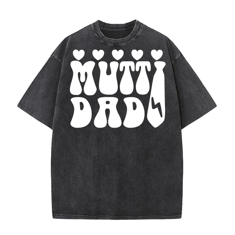 Mutti Dad Washed T-Shirt