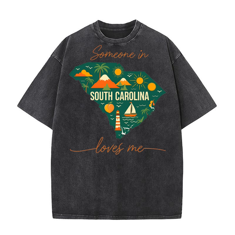 Someone In Loves Me Washed T-Shirt