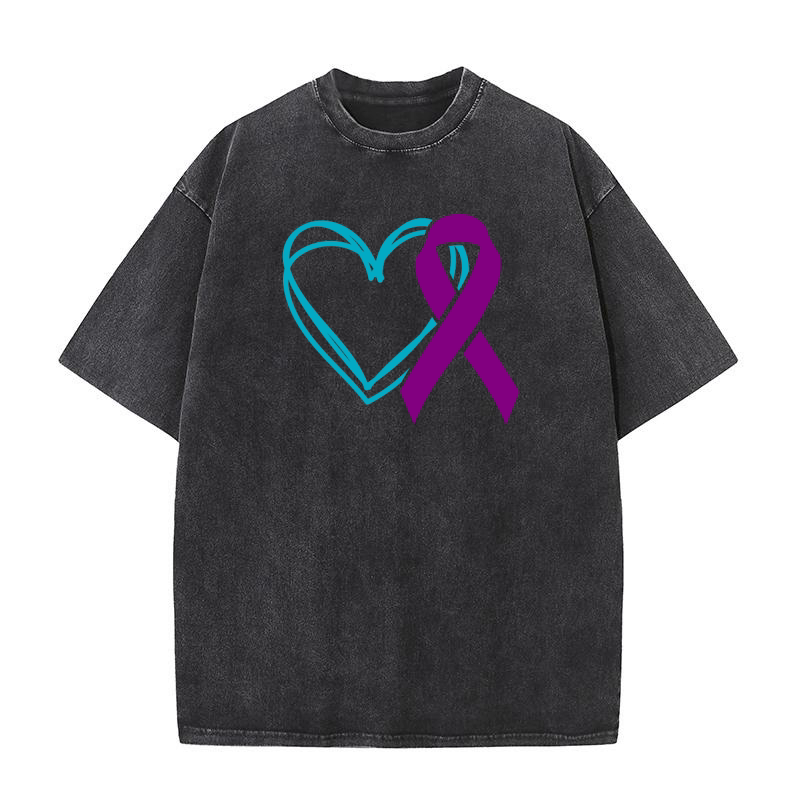 Suicide Prevention Awareness 1 Washed T-Shirt
