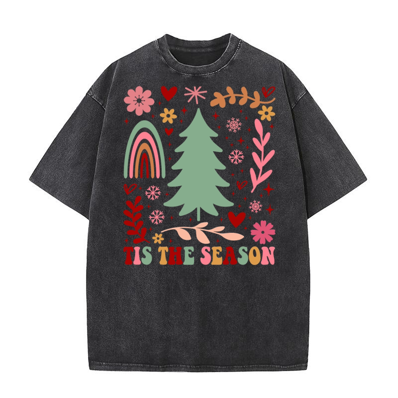 Tis the season 10 02 Washed T-Shirt