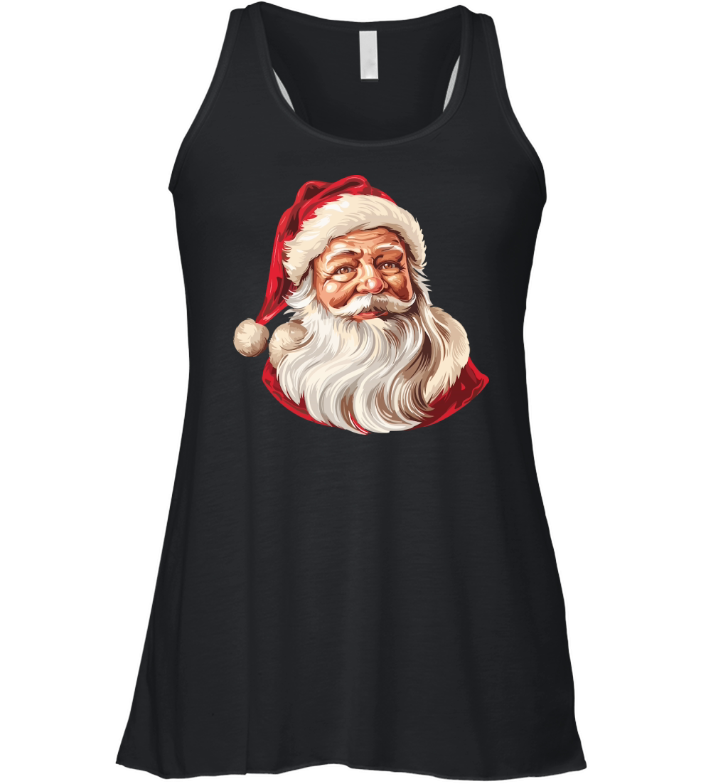 Christmas Santa Claus 06 Women's Flowy Tank Top