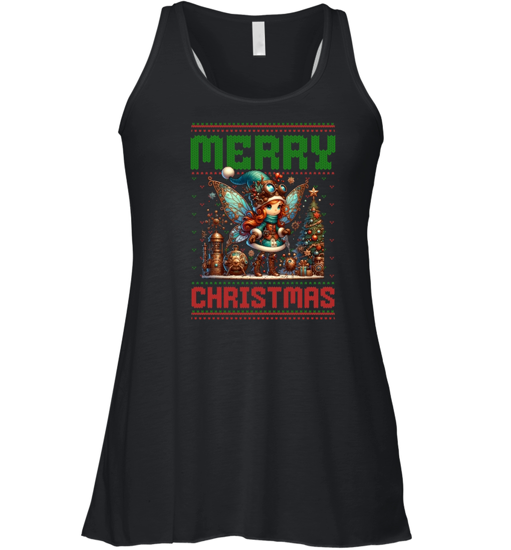 Merry christmas 59 06 Women's Flowy Tank Top