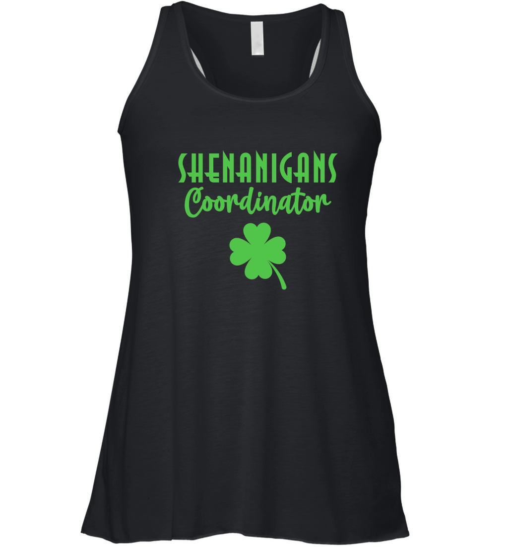 Shenanigans Coordinator Funny Teacher St Patricks Day Women's Flowy Tank Top