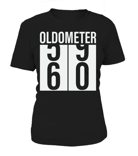 Oldometer Odometer Funny 60th Birthday Women's T-Shirt