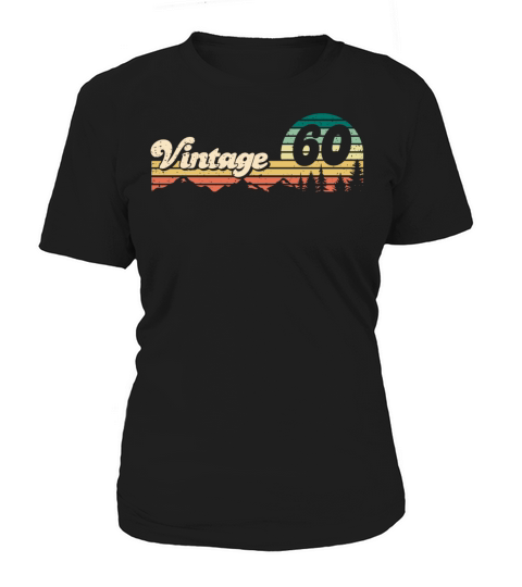 Vintage 1960 62th Birthday 62 Years Gift Bday Women's T-Shirt