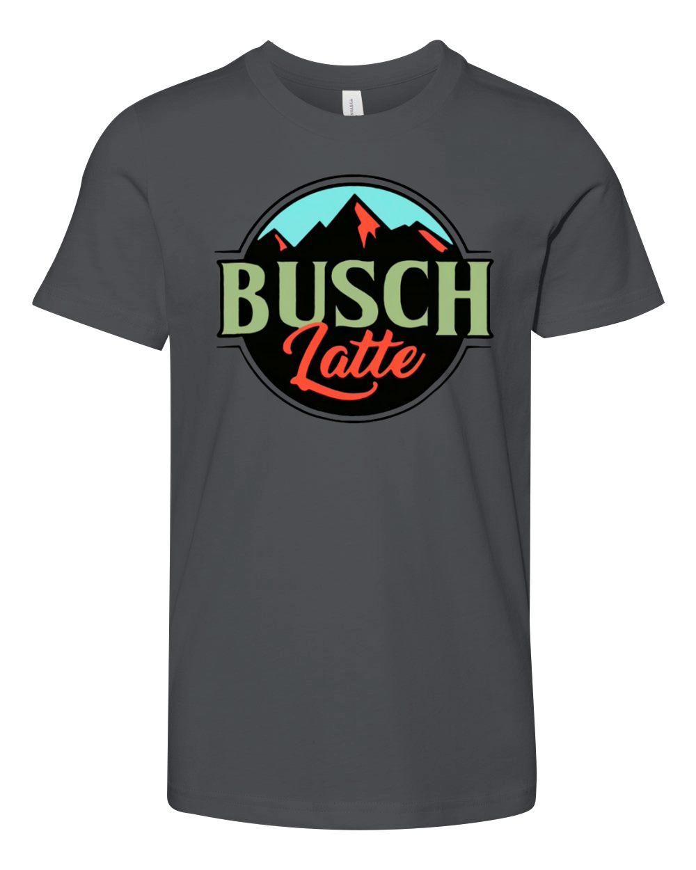 Vintage Busch Light Busch Latte Youth Unisex Jersey Tee