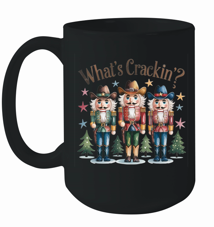 Whats Crackin Vintage Christmas 02 Ceramic Mug
