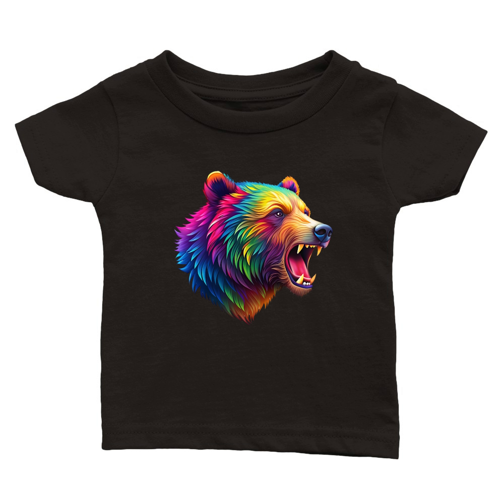 Bear  Logo Classic Baby Crewneck T-shirt