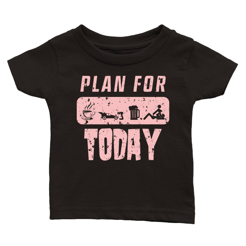Plan for Today2 Classic Baby Crewneck T-shirt