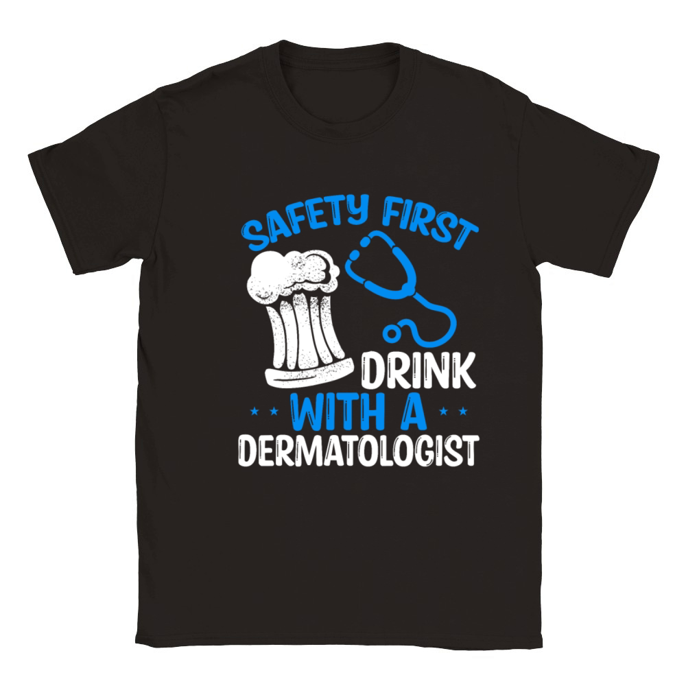 Funny Dermatologist Humor Doctor Accessoires Classic Kids Crewneck T-shirt