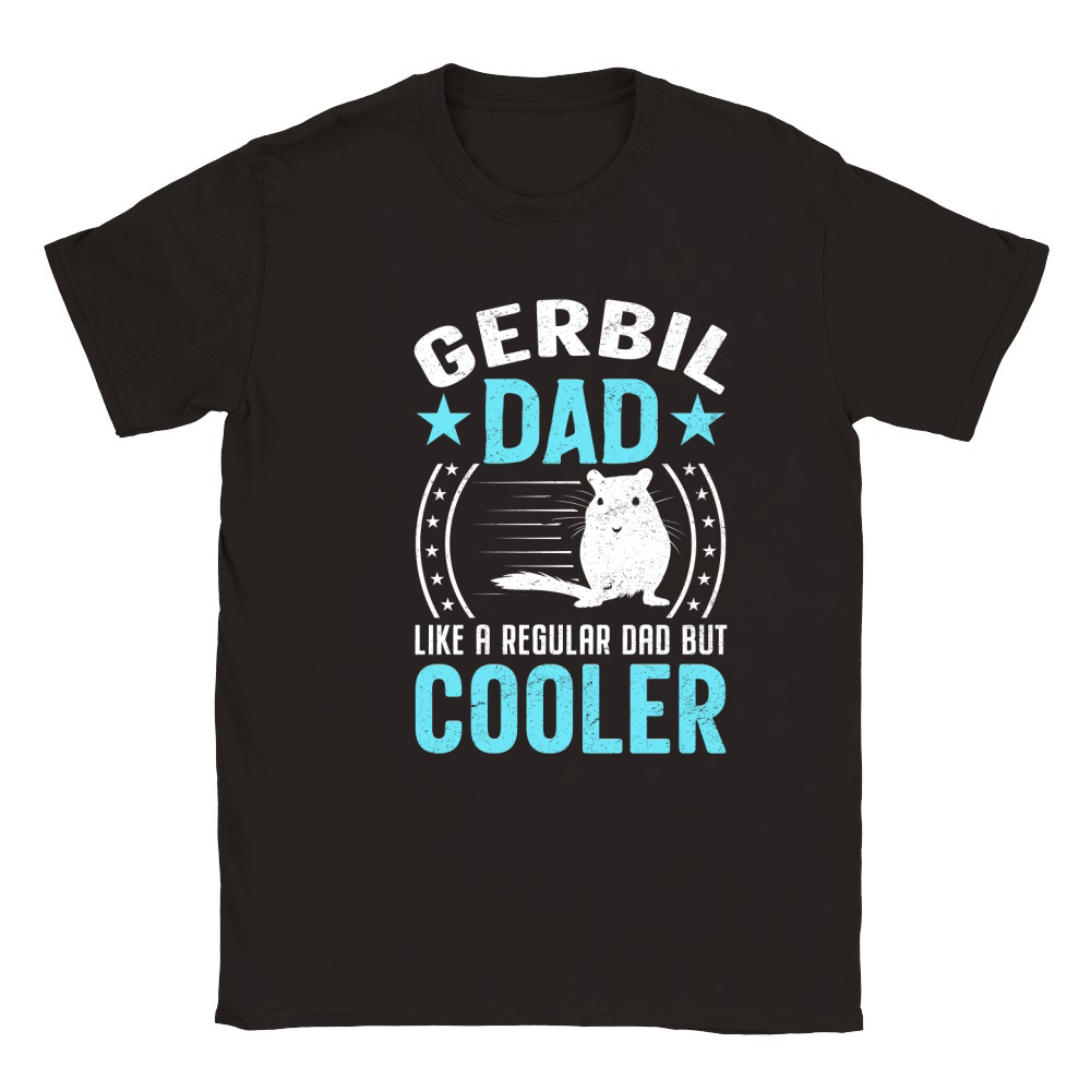 Gerbil dad like a regular dad but cooler (4) Classic Kids Crewneck T-shirt
