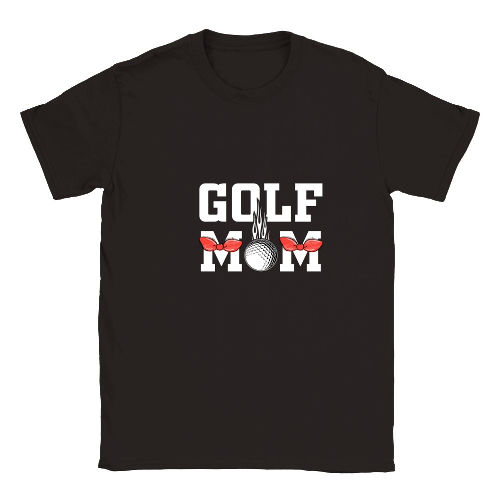 GOLF MOM GOLF Classic Kids Crewneck T-shirt