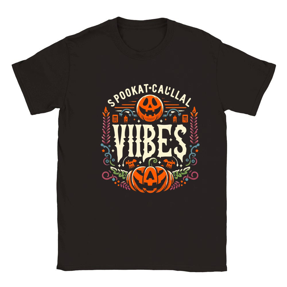 spook at cacllal vibes Classic Kids Crewneck T-shirt