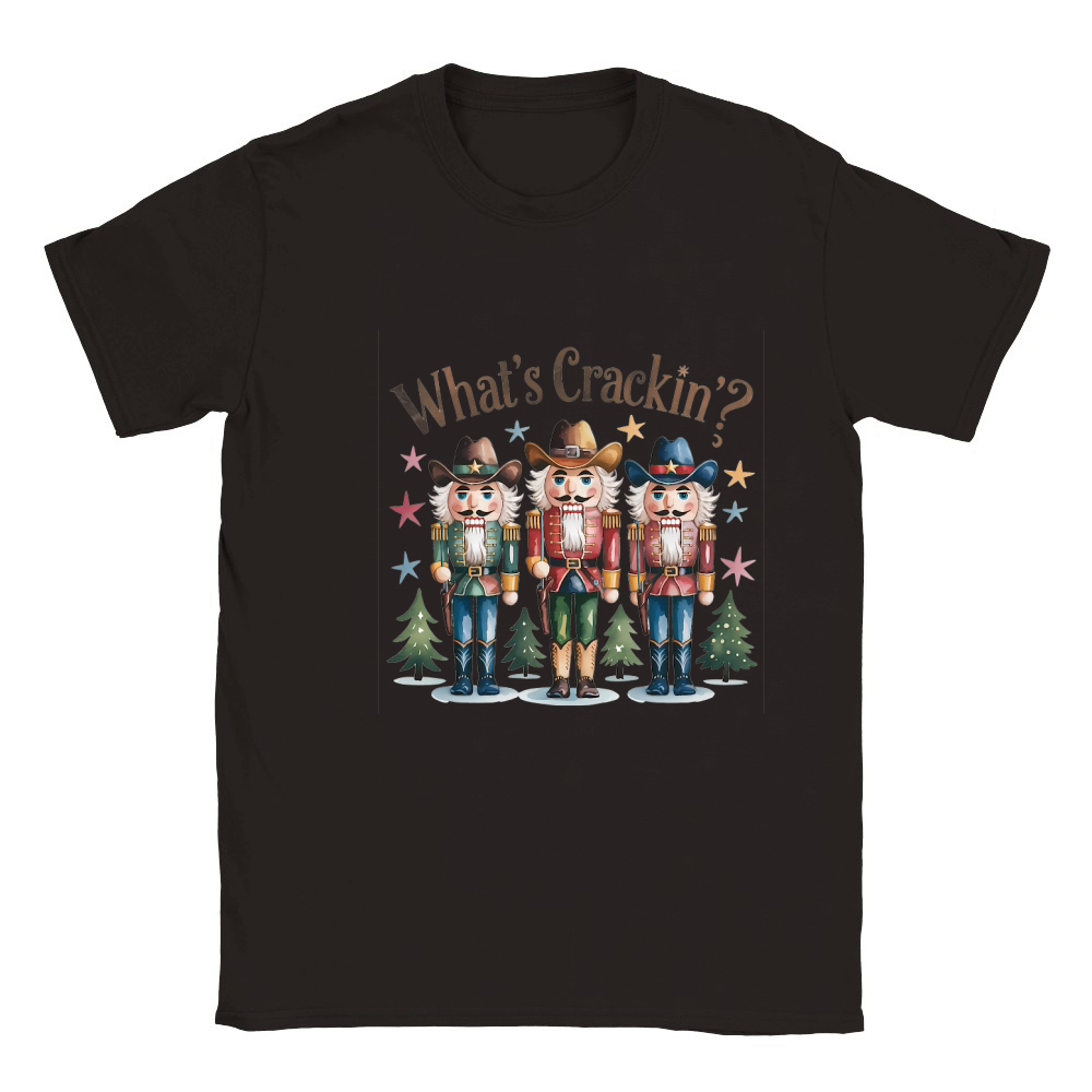 Whats Crackin Vintage Christmas 02 Classic Kids Crewneck T-shirt