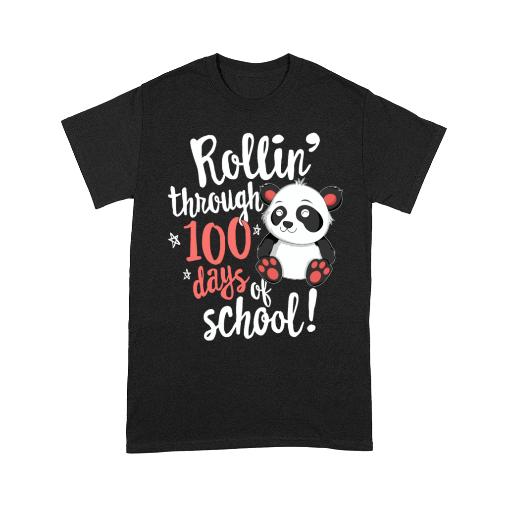 Rolling Through 100 Days Of School TShirt for Comfort T-shirt