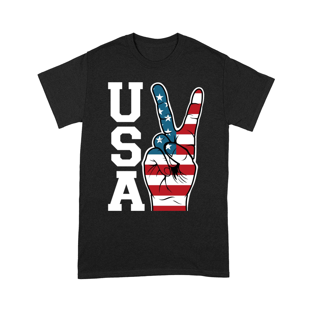 Usa flag victory Comfort T-shirt