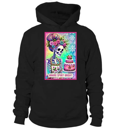 18.Christmas Skeleton Taro Cards Bundle Hoodie Unisex