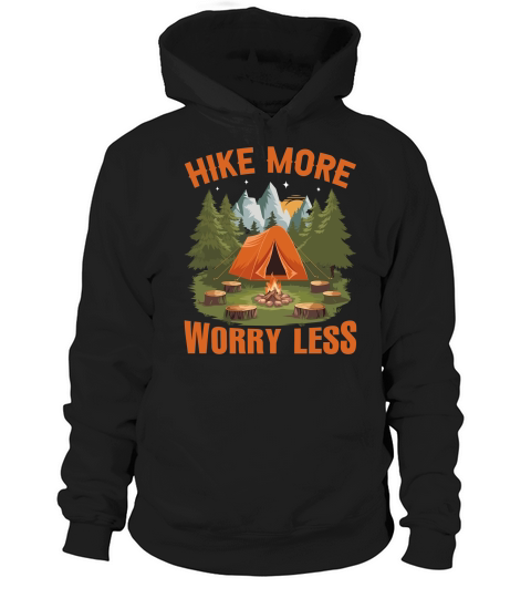Hike more worry less 03 Hoodie Unisex