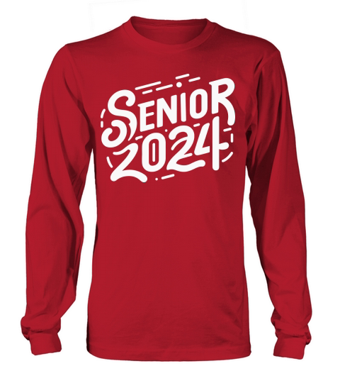 Senior 2024 5 CF Long sleeved Unisex