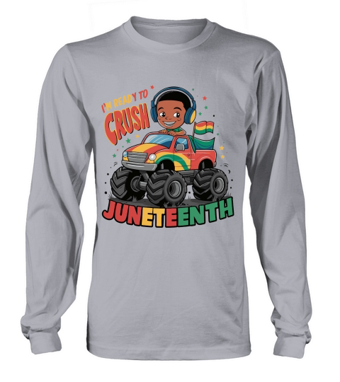 Truck boy 02 Long sleeved Unisex