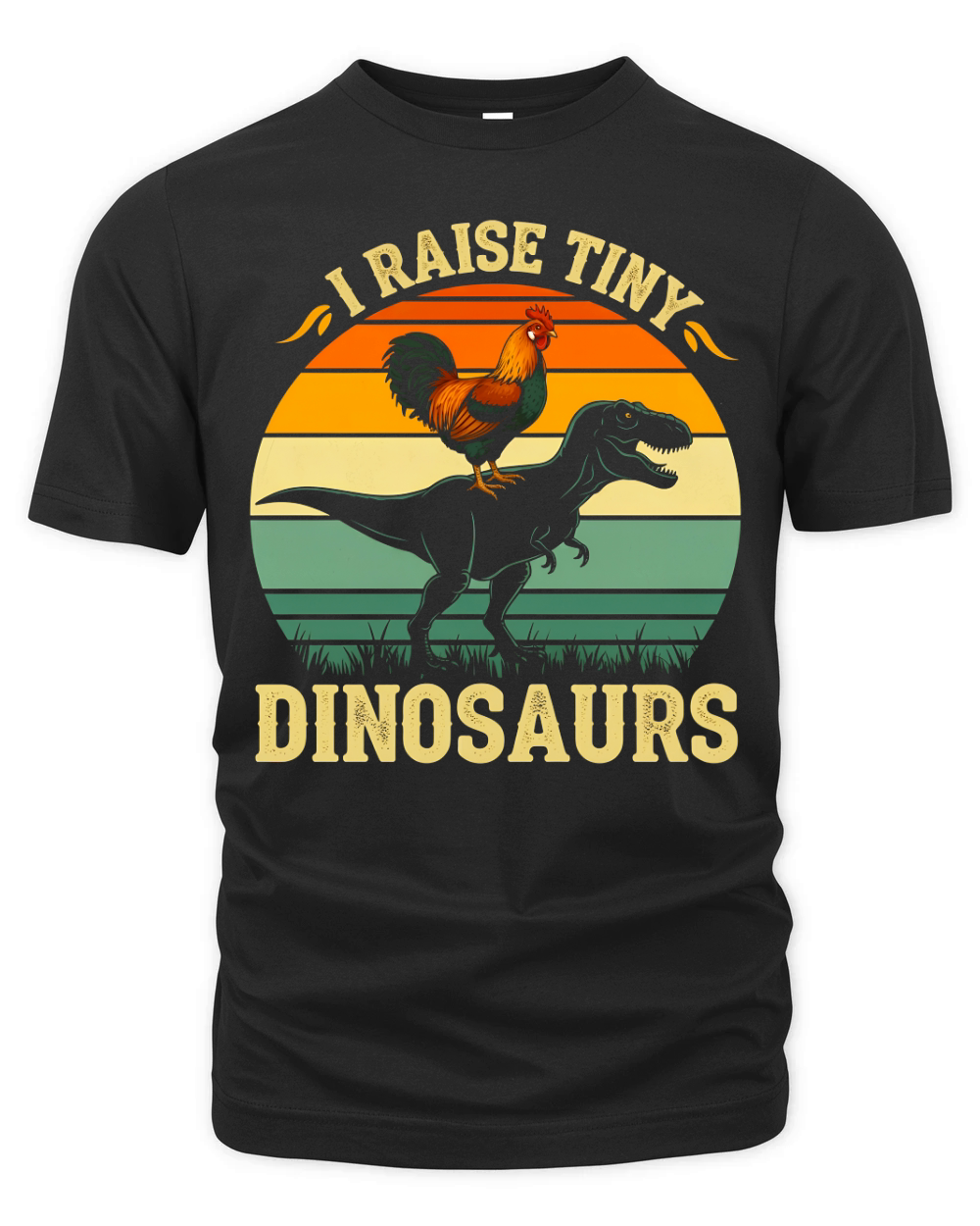I raise tiny Dinosaurs Organic Unisex T-shirt
