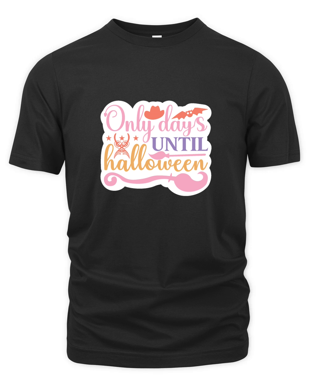 Only days until halloween Organic Unisex T-shirt