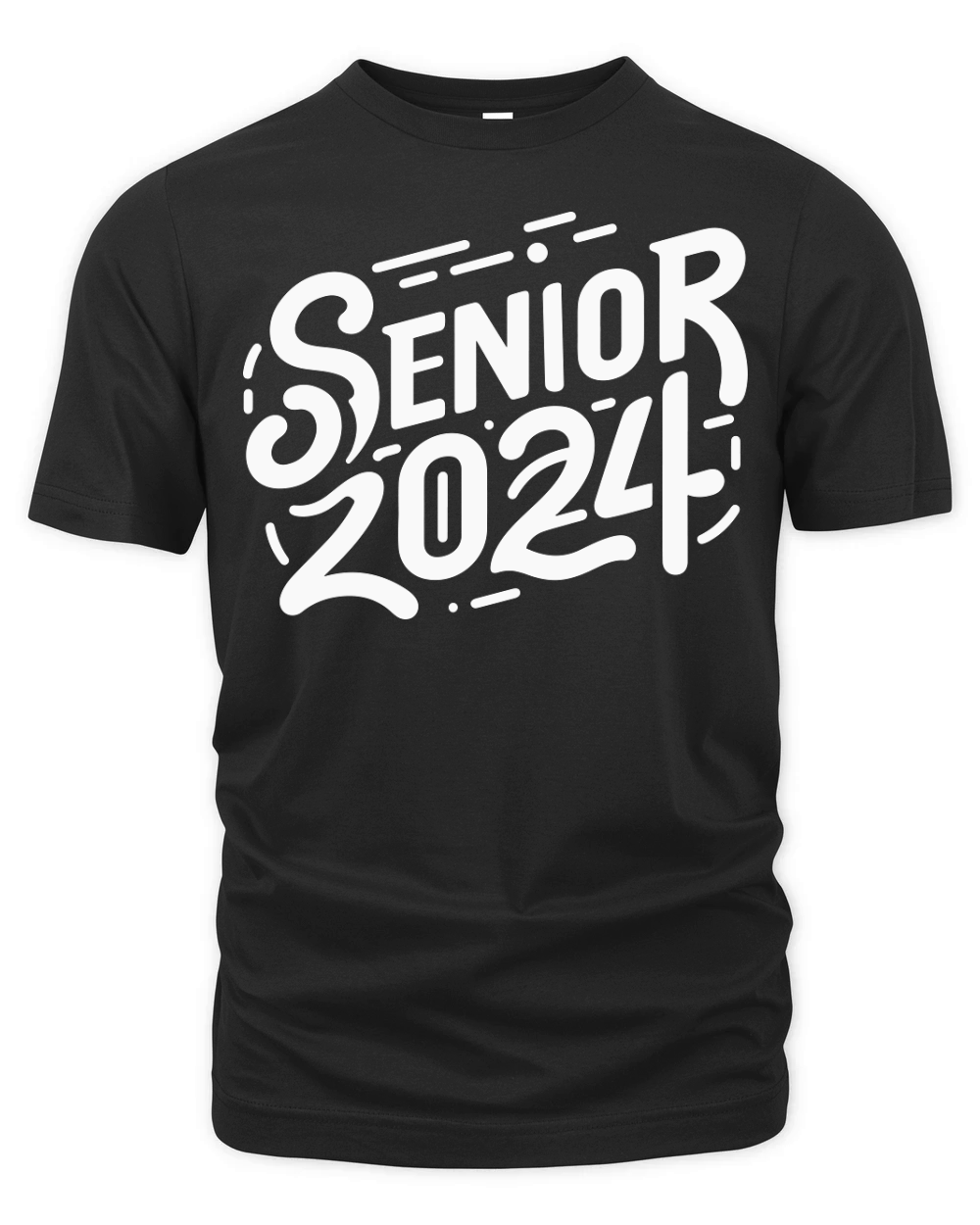 Senior 2024 5 CF Organic Unisex T-shirt