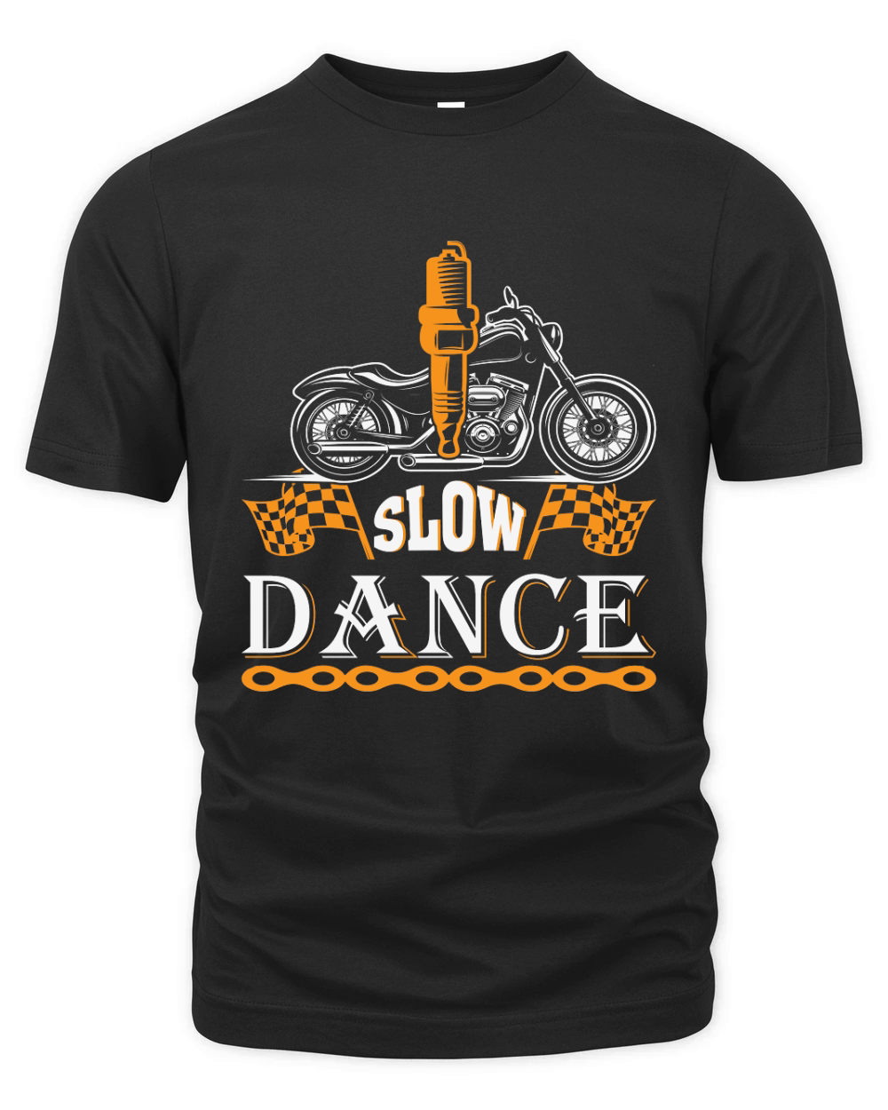 Slow Dance Motorbike Organic Unisex T-shirt