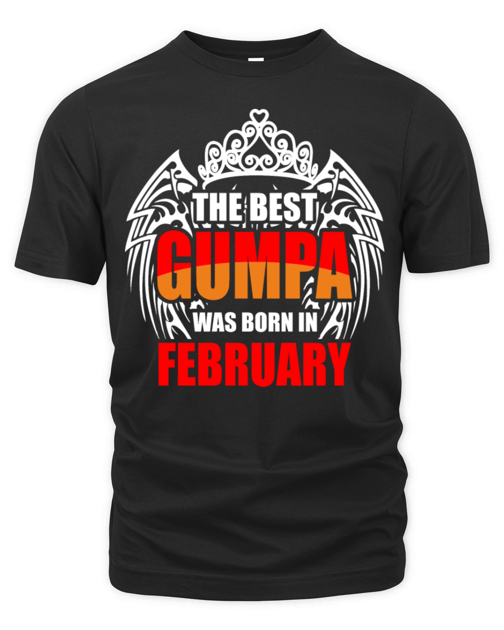 The Best Gumpa was Born in February Organic Unisex T-shirt