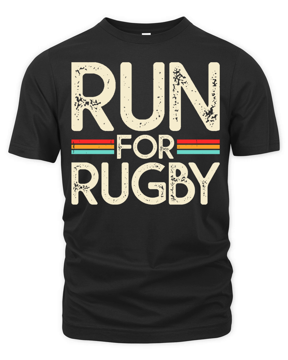 Vintage Rugby Player run for rugby Organic Unisex T-shirt